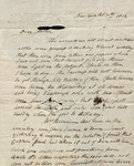 Peter Kean to Susan Niemcewicz, October 30, 1812 by Peter Philip James Kean