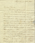 Christine Biddle to Susan Ursin Niemcewicz, March 12, 1820