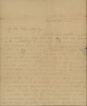 Urania E. Sheldon to Julia Kean and Sally Jay Kean, October 6, 1828