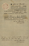 Indenture of Sarah Sabina Kean by Oliver S. Halsted