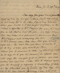 Sarah Sabina Kean and Julia Ursin Niemcewicz Kean to John Kean, January 29, 1829 by Sarah Sabina Kean and Julia Ursin Niemcewicz Kean