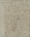 John Cox Morris to Sarah Sabina Baker, June 11, 1829