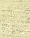 Christine Biddle to Susan Ursin Niemcewicz, August 11, 1820 by Christine Biddle