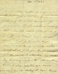 Christine Biddle to Susan Ursin Niemcewicz, November 30, 1825