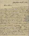 L. Bradish to Peter Kean, February 21, 1820 by L. Bradish