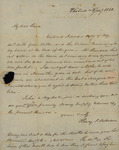 Henry I. Williams to Peter Kean, January 2, 1821 by Henry I. Williams