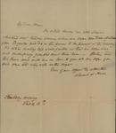 Sarah Sabina Kean to Miss Rutherford, February 15, 1822