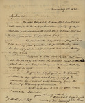 Peter Kean and Susan Ursin Niemcewicz to John Rutherford, July 5, 1823 by Peter Philip James Kean and Susan Ursin Niemcewicz