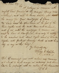 Philip C. Johnson to Peter Kean, March 31, 1828