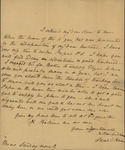 Sarah Sabina Kean to Mrs. Rutherfurd, April 6, 1828