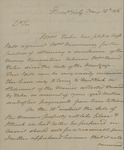 Beverley Robinson to Peter Kean, May 12, 1828 by Beverley Robinson Jr.