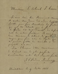 F. Roumage to Peter Kean, July 9, 1828