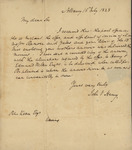 John V. Henry to Peter Kean, July 16, 1828