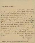 Henry I. Williams to Peter Kean, October 2, 1828 by Henry I. Williams