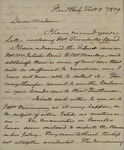 Beverley Robinson to Sarah Sabina Kean, February 5, 1829 by Beverley Robinson