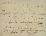 Daniel Bache to John Kean, May 18, 1829 by Daniel Bache