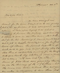 Henry I. Williams to Peter Kean, October 5, 1829