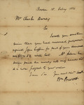 William Prescott to Charles Barney, February 15, 1826