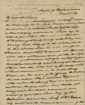 James M. Wayne to Sarah Sabina Kean, March 6, 1830 by James M. Wayne