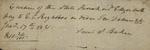 Sarah Sabina Baker to E. C. Reynolds, January 17, 1831