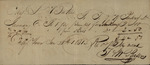 T & W Parsons to Sarah Baker, January 20, 1831