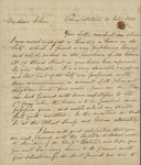 Looe Baker to John Kean, February 20, 1831