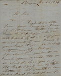 H.G. Tume to John Kean, March 1, 1834 by H.G. Tume