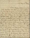 Sarah Sabina Baker to John Kean, May 22, 1834