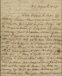 Sarah Sabina Baker to John Kean, July 14, 1834