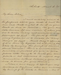 Henry I. Williams to John Kean, March 6, 1835