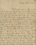 Sarah Sabina Baker to John Kean, April 13, 1835