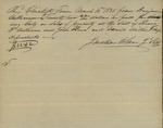 Johnathan Osborn to Benjamin Williamson on behalf of John Kean, Henry I. Williams, Daniel Willis, and Wife, March 12, 1838 by Johnathan Osborn