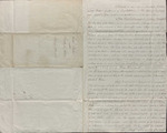 Indenture, Looe Baker and Sarah Sabina Kean Marriage, December 24, 1830