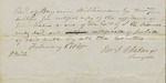 Benjamin Williamson to Johnathan Chetwood, February 1, 1840 by Jonathan Chetwood and Benjamin Williamson