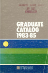 Course Catalog, 1983-1985