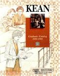 Course Catalog, 1989-1991 by Kean College of New Jersey