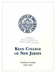 Course Catalog, 1995-1997 by Kean College of New Jersey