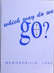 Which Way Do We Go? - Memorabilia 1994 by Kean College