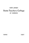 Course Catalog, 1949-1951 by New Jersey State Teachers College at Newark